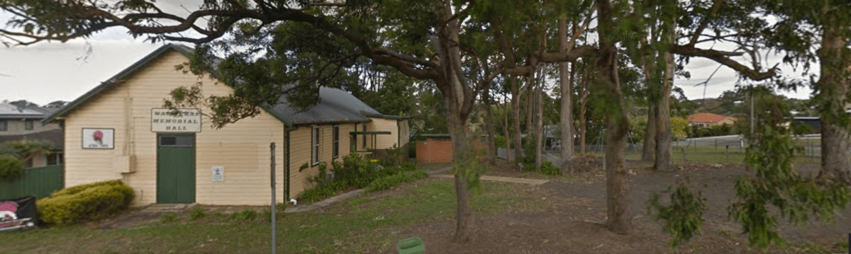 Wamberal Memorial Hall on Ocean View Drive