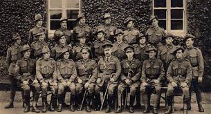 Portrait of the AASC Depot Tidworth 1918