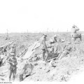 Machine gun company at Bullecourt April 1917