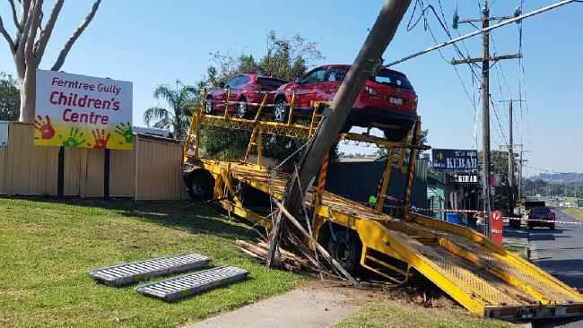 Ferntree gully truck into child care centre